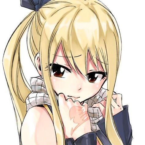 Lucy Heartfilia, Fairy Tail, Blonde Hair, Blonde, Hair, Anime, Blue