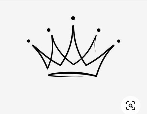 Small Crown Tattoo Design, Crown Mini Tattoo, Crown Tattoo Line Art, Princess Crown Tattoo Design, Crown Small Tattoo, Tiara Tattoos For Women, Minimalist Crown Tattoo, Mini Crown Tattoo, Minimal Crown Tattoo