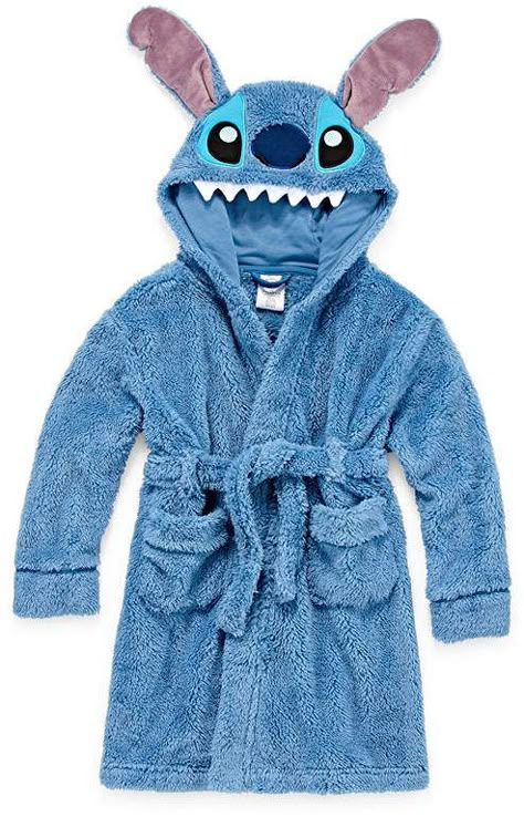 DISNEY Disney Boys Plush Robe Lilo & Stitch Long Sleeve Mid Length Lilo And Stitch Merchandise, Lilo Und Stitch, Lilo And Stitch Quotes, Cute Disney Outfits, Stitch Toy, Lilo And Stitch Drawings, Plush Robe, Stitch Quote, Stitch Drawing