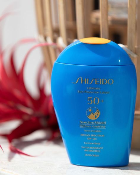 SHISEIDO: Our ocean-friendly Ultimate Sun Protector Lotion SPF 50+ Sunscreen. This is free... https://www.alojapan.com/415609/shiseido-our-ocean-friendly-ultimate-sun-protector-lotion-spf-50-sunscreen-this-is-free/ #Shiseido, #Shiseidoskincare, #Shiseidosuncare Shiseido Sunscreen, Sun Care, Spf 50, Face And Body, At The Beach, Sunscreen, Sephora, The Sea, Shampoo Bottle