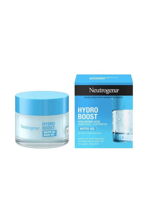 Get long-lasting hydration with the Neutrogena Hydro Boost Water Gel Moisturiser. This lightweight and non-greasy formula is designed to provide intense hydration for dry and dull skin. Neutrogena Hydro Boost Water Gel, Hydro Boost Water Gel, Water Gel Moisturizer, Hydro Boost, Neutrogena Hydro Boost, Body Milk, Dewy Skin, Amino Acid, Gel Moisturizer