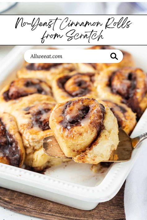 No-Yeast Cinnamon Rolls from Scratch 🍩✨  Try these Easy Cinnamon Rolls made From Scratch with no yeast! Perfect for a Quick Breakfast or a sweet treat. Enjoy Homemade Cinnamon Rolls without the wait—Fast Cinnamon Rolls that are simple and delicious!  ✨ Save this Pin for your favorite Cinnamon Rolls Recipe!  #NoYeastCinnamonRolls #EasyCinnamonRolls #QuickCinnamonRolls #HomemadeCinnamonRolls #NoYeastRecipe #SimpleCinnamonRolls #FastCinnamonRolls #FromScratchCinnamonRolls No Yeast Cinnamon Buns, Organic Cinnamon Rolls, Healthier Cinnamon Rolls, Cinnamon Rolls No Egg, Fast Cinnamon Rolls, Almond Flour Cinnamon Rolls, Cinnamon Roll Glaze, No Yeast Cinnamon Rolls, Quick Cinnamon Rolls