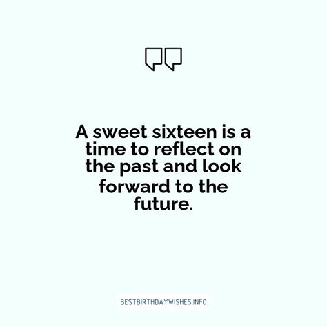 Turning 16 is a special milestone in a person's life, marking a transition from childhood to adulthood. If you know someone who is about to turn 16, y... | # #BirthdayWishes Check more at https://www.ehindijokes.com/sweet-sixteen-wishes-inspiring-quotes/ Age 16 Quotes, Turning 16 Quotes, Sixteen Wishes, 16 Quotes, Funny Words To Say, 2025 Vision, Old Quotes, Funny Words, Coming Of Age