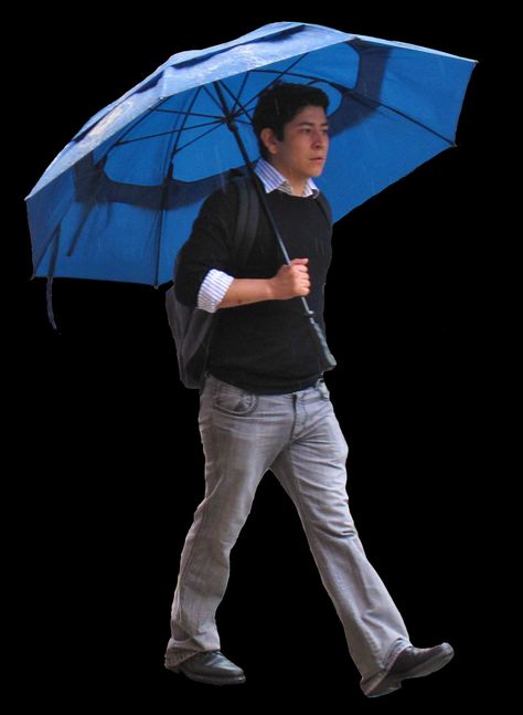 College guy walking under an umbrella Man Holding Umbrella, Guy Walking, Under An Umbrella, Face References, College Guys, Golf Umbrella, Oc Inspo, Under My Umbrella, Children Books