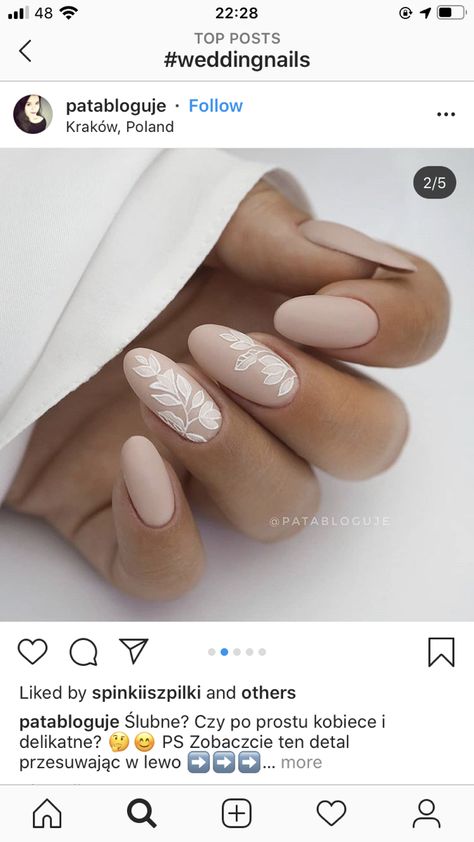 Wedding Nails Bride, Nail Designs For 2023, Nails Bride, Wedding Day Nails, Bridal Nails Designs, Boho Nails, Unghie Nail Art, Pool Hairstyle Ideas, Summer Nail Designs