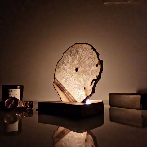 Illuminate your space with the serene glow of our White Agate Lamp. Each piece is a unique marvel, handcrafted to bring the calming energy of nature right into your home. Perfect for those quiet moments of reflection or to add a touch of elegance to any room. ✨🏠 #HomeDecor #AgateLamp #Serenity Agate Lamp, Stone Lamp, White Agate, Quiet Moments, Agate Stone, Agate, Marvel, Energy, Bring It On