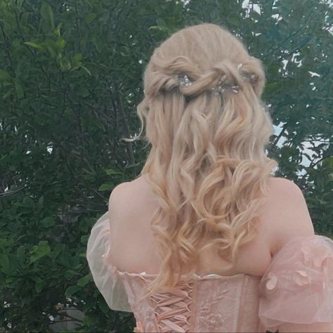 Corset Dress Aesthetic, Easy Baked Bbq Chicken, Princess Cottagecore, Cottagecore Hairstyles, Trilogy Aesthetic, Bbq Chicken Breast Recipe, Princess Oc, Cottagecore Hair, Bbq Chicken Breast