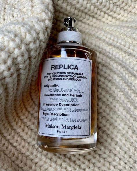 Maison Margiela Replica By The Fireplace, Replica By The Fireplace Perfume, Replica By The Fireplace, Replica Fragrance, Replica Perfume, Rory Gilmore Style, Margiela Replica, Luxury Perfume, Makeup Eyeliner