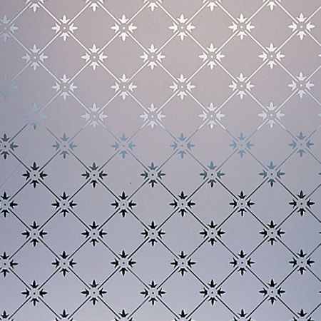 Fleur traditional etch glass  Barron Glass Mirror Film Design, Etched Glass Shower Doors Patterns, Frosted Vinyl Window Design, Textured Glass Window, Frosted Glass Design Pattern Home, Glass Frosting Design, Etched Glass Door For Pooja Room, Glass Designs For Windows, Frosted Glass Texture