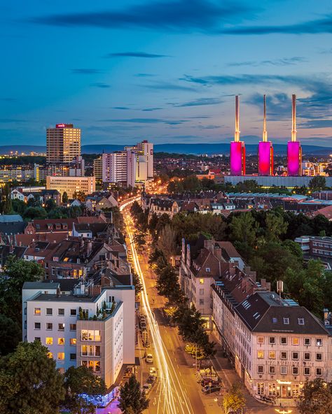 Sunset above the rooftops of Hannover, Germany ☀️ Hannover Germany, Wallpaper Print, Lower Saxony, Glass Print, A Wallpaper, Rooftops, Fine Arts Posters, Most Beautiful Places, Art Poster