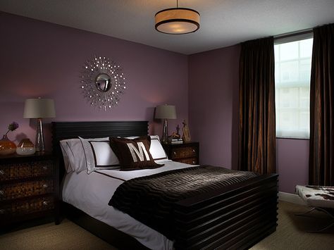 Joseph Pubillones
Interior Designer; Joseph Pubillones Interiors, Inc. Purple And Brown Bedroom, Purple Bedroom Design, Purple Bedroom Decor, Bedroom Romantic, Bedroom Paint Colors Master, Purple Bedrooms, Purple Bedroom, Purple Rooms, Decor Ikea