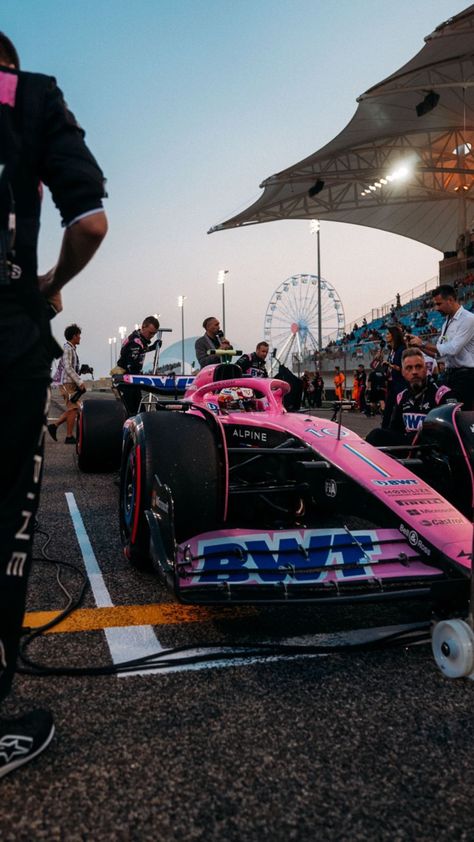 Alpine Bahrain GP 20203 Alpine F1 Aesthetic, F1 Journal, Alpine Racing, Abu Dubai, Alpine Car, Bahrain Gp, F1 Pictures, Alpine F1, F1 Teams