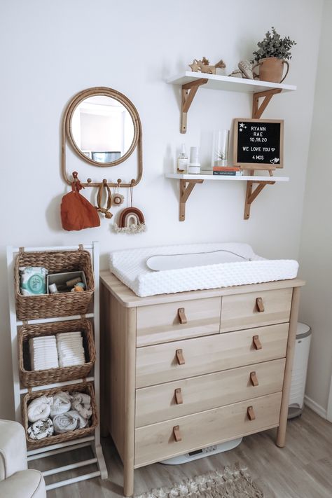 Nursery Guest Room Combo, Nursery Guest Room, Nursery Nook, Ikea Nursery, Baby Corner, Baby Nursery Inspiration, Baby Room Organization, Baby Room Themes, Parents Room