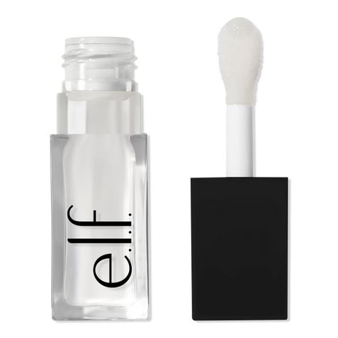 Crystal Clear Glow Reviver Lip Oil - e.l.f. Cosmetics | Ulta Beauty R.e.m Beauty Lip Oil, Hydrating Lip Oil, Tinted Lip Oil, Elf Cosmetics, Elf Makeup, Makeup Needs, Skin Care Items, Lip Hydration, Makeup Items