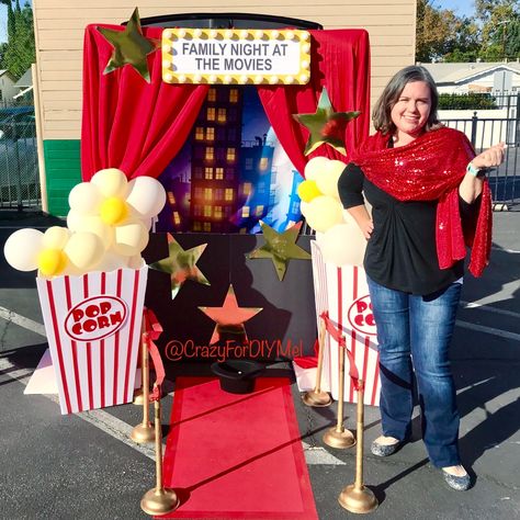 Fun Red Carpet and Popcorn at the Movies Trunk or Treat Tutorial – Crazy for D.I.Y. Cinema Trunk Or Treat, Movie Theater Theme Trunk Or Treat, Red Carpet Trunk Or Treat Ideas, Hollywood Trunk Or Treat, Movie Theatre Trunk Or Treat, Drive In Movie Trunk Or Treat, Trunk Or Treat Movie Theater, Trunk Or Treat Popcorn Theme, Drive In Trunk Or Treat Ideas