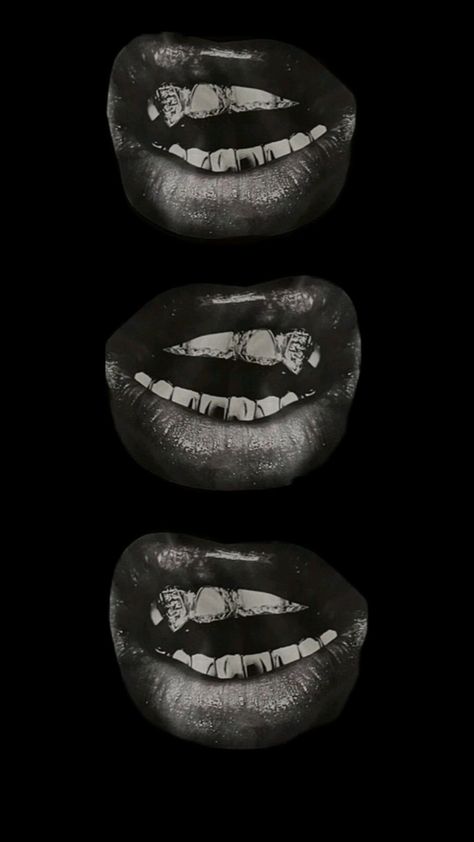 Screaming Lips Png B&w, Lips Photo Aesthetic, Mouth Wallpaper, Lips Photo, Eyes Wallpaper, Black Lips, Eye Black, Aesthetically Pleasing, Black House