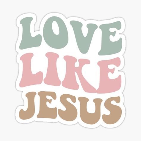 Bible Journal Stickers, Jesus Stickers, Be Like Jesus, Christian Music Playlist, Jesus Background, Jesus Design, God Sticker, Jesus Christ Superstar, Love Like Jesus