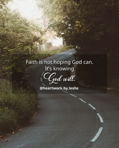 Faith is the substance of things hoped for and the evidence of things unseen. Just because we hope for things, does not mean we are "hoping" God can do something. Faith means that we know God can do all things and He's working out everything in His plan for us. With faith, we need patience. (But that's a different story, right?) Have faith! Believe that God can do anything! #heartworkbyleslie #christian #christianlifestyle #womenoftheword #sistersinchrist #encouragement #ChristianLife ... God Can Do Anything, Faith Is The Substance, Christian Motivation, God Can, March 8, Knowing God, Have Faith, Christian Life, Do Anything