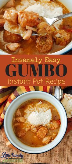 Super Easy Gumbo Recipe - This Instant Pot Pressure cooker version is so simple to make it almost makes itself. I share the secret to getting the roux perfect every time Easy Gumbo Recipe, Easy Gumbo, Gumbo Recipe Easy, Gumbo Recipe Sausage, Recipes Winter, Recipe Instant Pot, Soup Healthy, Electric Pressure Cooker Recipes, Instant Pot Recipe