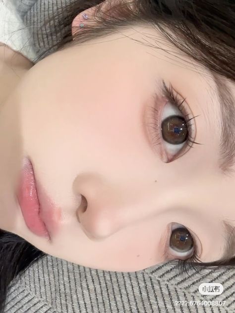 Korean Makeup Look, Douyin Makeup, Soft Makeup Looks, Doll Eye Makeup, Pilates Princess, Ethereal Makeup, Pinterest Makeup, Cute Makeup Looks, Asian Eye Makeup