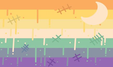 Halloween Flag, Gender Flags, Trans Flag, Lgbtq Funny, Lgbtq Flags, Flag Art, Pretty Drawings, Spooky Scary, Geek Culture