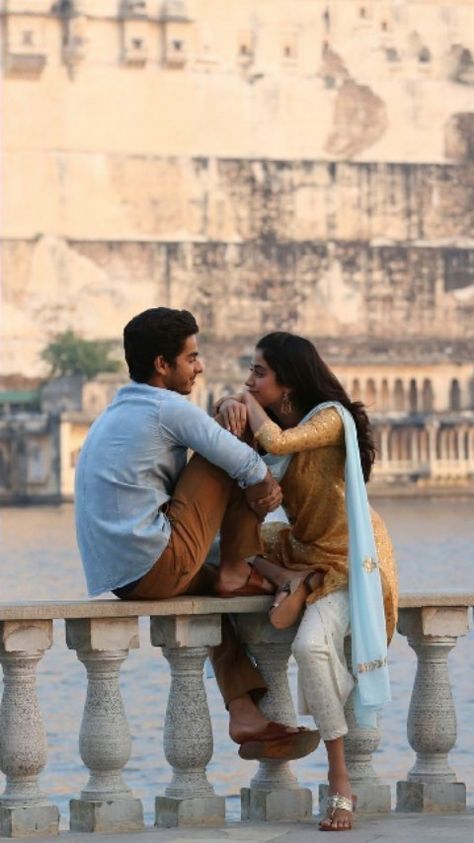 Dhadak Aesthetic, Dhadak Movie Photos, Romantic Photoshoot, Romantic Couples Photography, Pre Wedding Poses, Bollywood Couples, Live Picture, Love Couple Photo, Cute Couple Poses