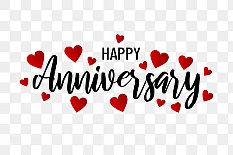 Happy Anniversary Letter, Happy Anniversary Clip Art, Happy Anniversary Png, Anniversary Clipart, Happy Anniversary Lettering, Happy Anniversary Love, Heart Vector Design, Anniversary Png, Happy Lettering