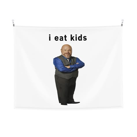 PRICES MAY VARY. 💖【Quality Material】 "I Eat Kids Bertram Tapestry" made of 100% polyester, bright colors, durable, lightweight, skin-friendly, soft texture, easy to hang or pack. 💖【Usage Scenarios】 We offer 2 sizes: [30 x 40 inch(76 x 100 cm), 40 x 60 inch(100 x 150 cm),]. Different usage scenarios, suitable for bedroom, college dorm, living room, classroom, office, outdoor, music, camping. 💖【ACCESSORY STRUCTURE】 "I Eat Kids Bertram Tapestry" (lock edge), with 2 barb clip and 3 no trace nail Burtrum From Jessie Tapestry, Bertram Tapestry, I Eat Kids Bertram, Things To Trace, I Eat Kids, College Dorm Living Room, Cute Kids Room, Wall Blanket, Tapestry For Bedroom