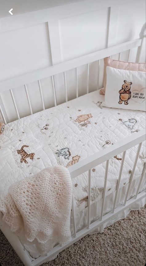 Classy Winnie The Pooh Nursery, Soft Winnie The Pooh Nursery, Winnie The Pooh Nursery Twins, Muted Winnie The Pooh Nursery, Pooh Theme Nursery, Winnie The Pooh Nursery Aesthetic, Winnie The Pooh Classic Nursery, Weenie The Pooh Nursery, Aesthetic Winnie The Pooh Nursery