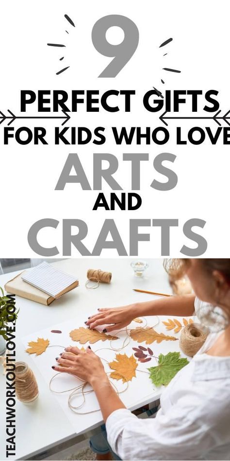 Wondering what to get your young artist for the holidays? Here is a fabulous list of the “Best Art Gifts” I have ever seen. There are so many creative things on this list. There are art kits and supplies, books, and fun tools listed on this gift guide that kids will love. Whether you are … The post 9 Perfect Gifts for Kids Who Love Arts and Crafts appeared first on Teach.Workout.Love. Best Art Kits For Kids, Gift For Artistic Girl, Love Arts And Crafts, Kids Art Gifts, Kids Painting Party, Drawing Kits, Art Kits For Kids, Homeschool Supplies, Artsy Gift