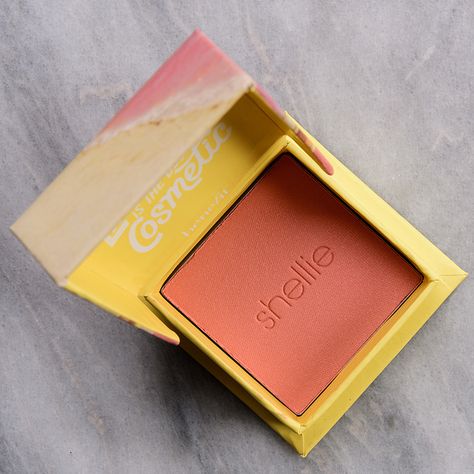 Shellie Blush, Pearl Powder, Dose Of Colors, Light Coral, Warm Undertone, Powder Blush, Benefit Cosmetics, American Beauty, Iron Oxide