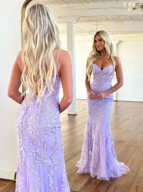 Lavender Prom Dresses, Purple Evening Dress, Mermaid Sweetheart, Custom Prom Dress, Sweetheart Prom Dress, Lace Formal Dress, Custom Size Dresses, Mermaid Evening Dresses, Lace Evening Dresses