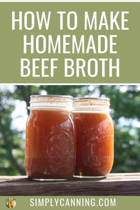 Beef Broth Soup Recipes, Beef Stock Recipes, Homemade Beef Broth, Pressure Cooker Beef Stew, Pressure Cooker Beef, Stock Recipes, Hearty Beef Stew, Canning Vegetables, Bone Broth Recipe