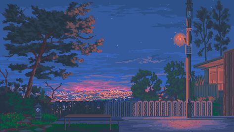 Pixel Art Banner, Nature Pixel Art, Art Banner, Pixel Art Landscape, Indie Game Art, Nature Background Images, 8bit Art, Cool Pixel Art, Banner Gif