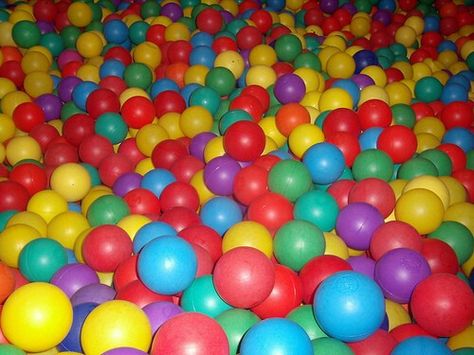 Ball Pit ~ 🐄 Ball Pit Aesthetic, Clowncore Aesthetic, Ball Pit Balls, Kidcore Aesthetic, Nostalgia Core, Clowning Around, Dreamcore Weirdcore, Rainbow Aesthetic, Ball Pit