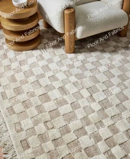 Moroccan Hallway, Rug Checkerboard, Rug Small Bedroom, Dining Table Carpet, Checker Rugs, Checkerboard Rug, Calming Interiors, Rug Checkered, Hallway Carpet