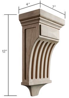 Art Deco Corbel, Crown Molding In Bedroom, Lcd Wall Design, Decorative Corbels, Casa Hobbit, Cornice Design, Front Wall Design, Pillar Design, Door Design Images