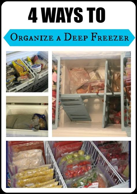 Deep Freeze Organization, Diy Chest Freezer Dividers, Diy Freezer Organization Ideas, Chest Freezer Dividers, Deep Freezer Organization, Organize Fridge, Deep Pantry Organization, Freezer Hacks, Chest Freezer Organization