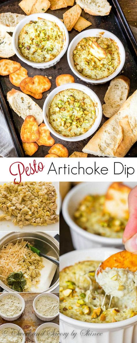 Pesto Appetizers, Artichoke Pesto, Pesto Recipes, Fat Food, Delicious Dips Recipes, Healthy Potato Recipes, Low Calorie Dinners, Healthy Vegetable Recipes, Appetizer Ideas