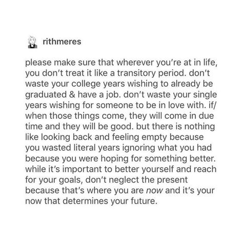 So important. I have goals, but I'm enjoying, or NEED to enjoy the steps it takes me to get there. Life Quotes Love, Day By Day, Les Sentiments, Life Advice, Note To Self, Pretty Words, Good Advice, The Words, Woman Quotes