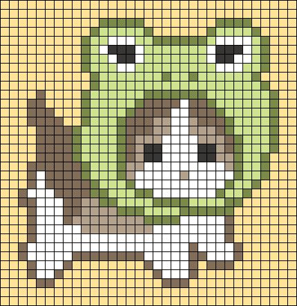 Alpha pattern #135092 | BraceletBook Pixel Kawaii, Crochet Grid, Graph Crochet, Easy Pixel Art, Pixel Art Templates, Pixel Drawing, Diy Perler Bead Crafts, Pixel Crochet, Pixel Art Grid