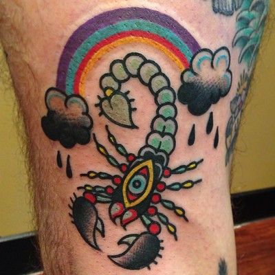 Scorpion Tattoos, Rainbow Tattoo, Rainbow Tattoos, Scorpion Tattoo, Trendy Tattoo, Arm Sleeve Tattoos, Full Sleeve Tattoo, Best Sleeve Tattoos, American Traditional Tattoo