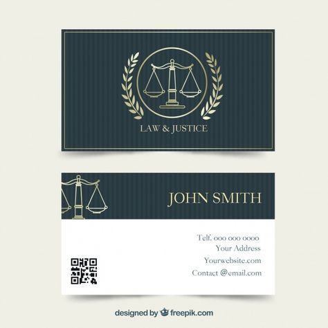 Buissness Cards, Business Card Fonts, White Business Card Design, Law Logos Design, Lawyer Business Card, Law Firm Logo Design, Card Template Free, Business Brochure Design, Blue Business Card