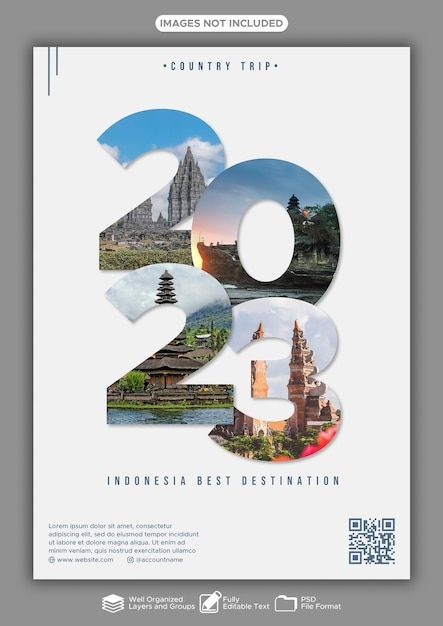 PSD travel destination poster template s... | Premium Psd #Freepik #psd Elegant Calendar Design, Company Calendar Design Ideas, Simple Calendar Design, Company Calendar Design, Calendar Ideas Design, Photo Calendar Design, New Year Calendar Design, Calendar Design Ideas Creative, Year Calendar Design