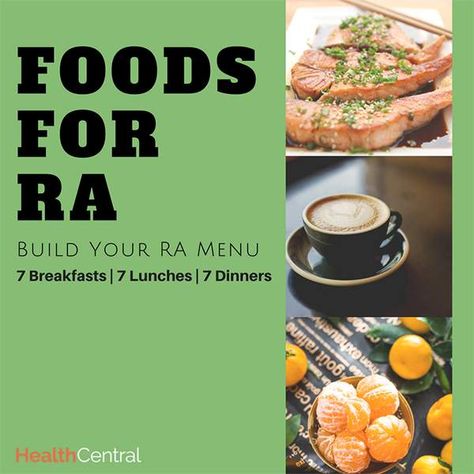 Foods for RA: Tasty, Anti-Inflammatory Choices Ra Diet, Anti Inflammation Recipes, Inflammation Diet, Reducing Inflammation, Fiber Rich Foods, Inflammatory Foods, Diet Foods, Foods To Avoid, Whole Foods