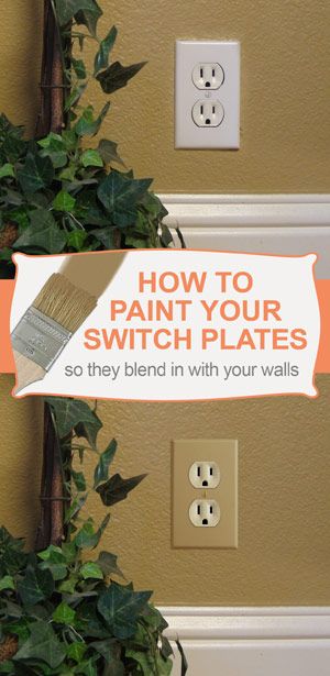 How to Paint Light Switch Plates Paint Light Switch, Wall Switch Plates, With Wallpaper, Tuscan Decorating, Switch Plate Covers, Light Switch Plates, Outlet Covers, Switch Covers, Diy Home Improvement