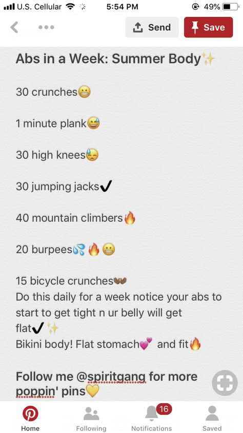 Flat Stomach In 1 Week, Workout For Teens, Teen Workout, Workout Morning, Summer Body Workout Plan, Flat Stomach Workout, Workouts For Teens, Summer Body Workouts, Workout For Flat Stomach