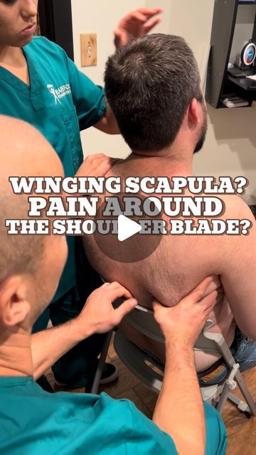 Dr. Chris Stepien | @adhesionreleasemethods Co-Founder on Instagram: "🚨 Do you have pain around your shoulder blade?
🕊️ Been told you have a winging scapula?
💪 Struggling with scapular weakness?

If you’ve tried:
🧑‍⚕️ Physical therapy
💆 Massage
🌿 Acupuncture
🏋️ Exercises
🔧 Adjustments

…and nothing has worked, a nerve entrapment might be the missing piece! 🧩

✨ If you’re tired of dealing with scapula pain and winging, comment “SCAP” to get your body back in order! ✨ #backpainrelief #neckpainrelief #adhesionreleasemethods" Scapula Pain, Pinched Nerve In Shoulder, Scapula Exercises, Shoulder Blade Pain, Winged Scapula, Pinched Nerve, Shoulder Exercises, Upper Back Pain, Neck Pain Relief