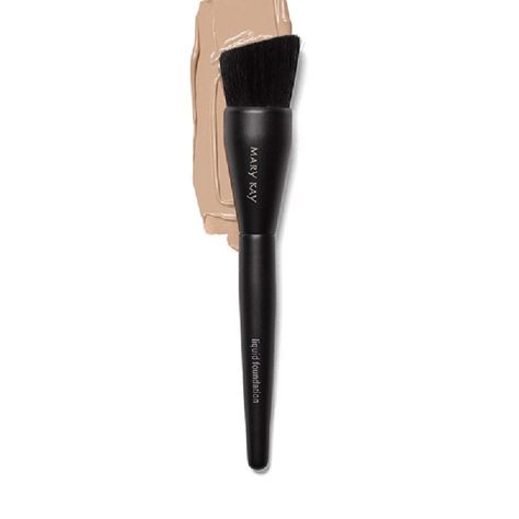 Mary Kay Liquid Foundation Brush New* Mary Kay Starter Kit, Mary Kay Liquid Foundation, Mark Kay, Mary Kay Brushes, Mary Kay Timewise Repair, Mary Kay Satin Hands, Liquid Foundation Brush, Mary Kay Eyes, Kay Black