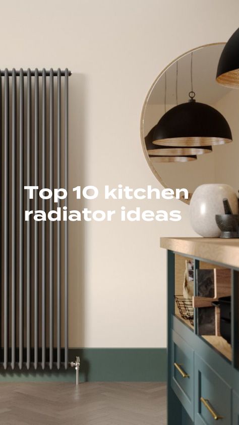 Open Plan Kitchen Dining Living Radiators, Radiator Kitchen Ideas, Radiator In Dining Room, Radiator In Kitchen Ideas, Kitchen With Radiator, Radiators In Kitchen, Radiator Wall Ideas, Tall Radiators In Kitchens, Radiator In Kitchen